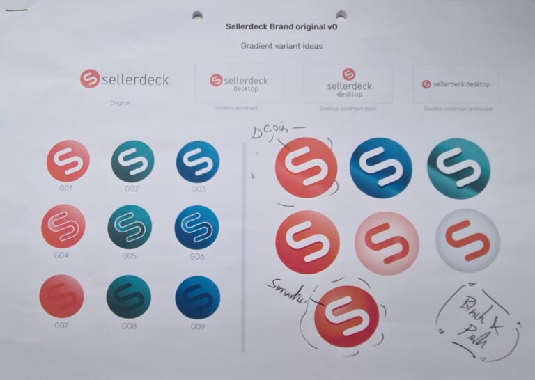 Sellerdeck brand update and development