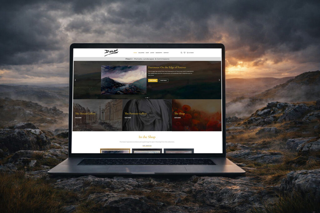 Doran Fine Art website