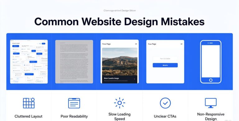 10 Website Design Mistakes That Cost Businesses Customers