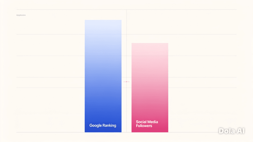 Why Google Rankings Matter More Than Social Media Followers