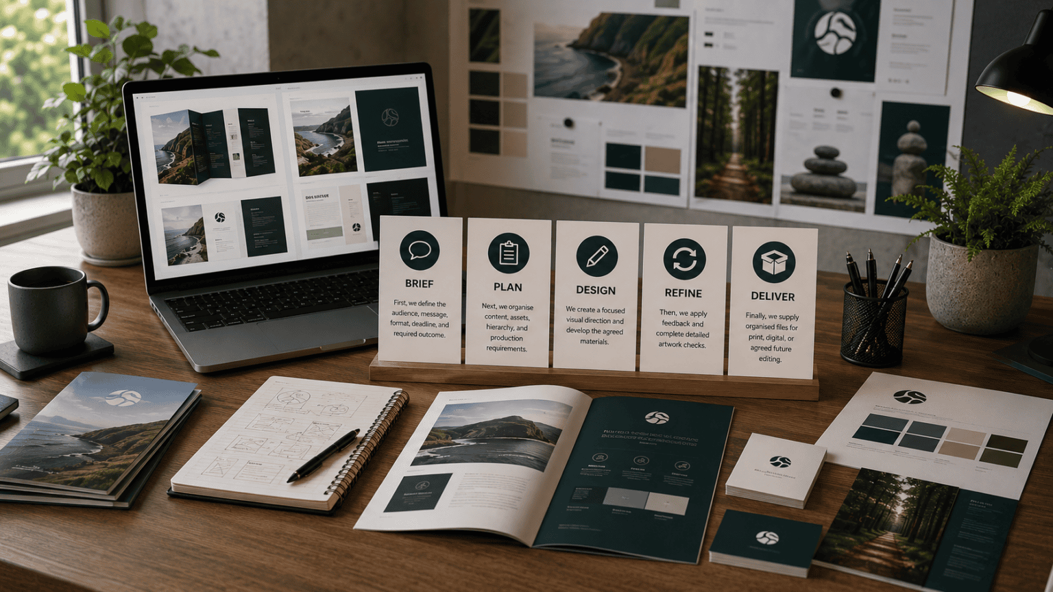 Our Graphic Design Process Brief