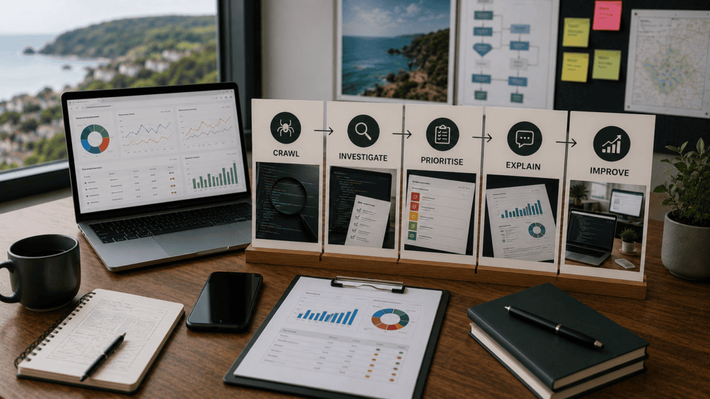 A Clear and Prioritised SEO Report